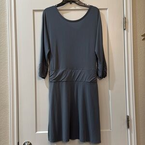 Prana Simone Dress, Women’s XL in Weathered Blue